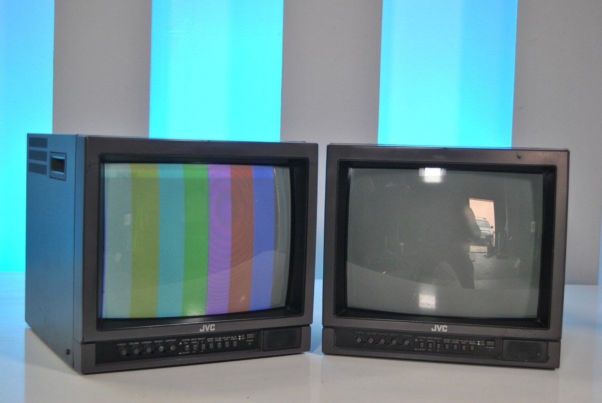 Work LOT JVC TM-1500PS Glamour Shots Retro Gaming Camera Monitors