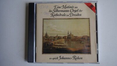 Johannes Ricken spielt eine Matinee an der Silbermann Orgel Dresden - CD