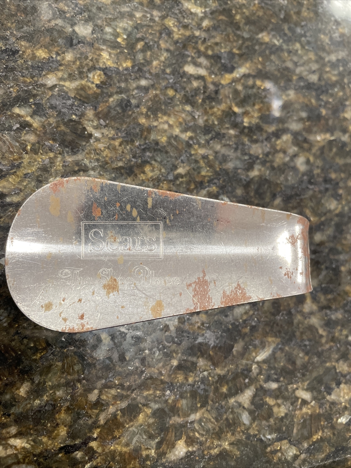 Vintage "Sears The Shoe Place" Shoe horn As Is Gem