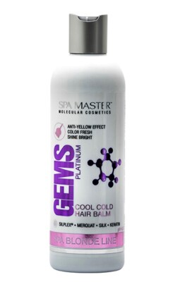 Spa Master Silber Maske Anti Gelbstich gegen Yellow Balsam Blond Spülung Silver