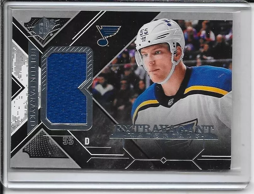 2017 18 SPx Colton Parayko Extravagant Materials Jersey eBay