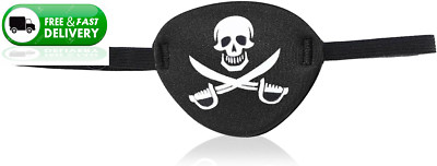 Pirate Eye Patch Cute Eye Patches for Adults Kids Adjustable Medical Eye Patch