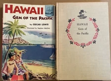 VG 1954 HC DJ Early Edition Landmark #49 Hawaii Gem Pacific S Medvey Oscar Lewis