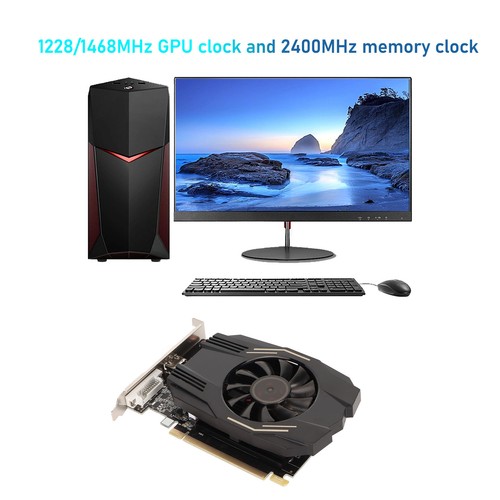 Desktop Graphics Card 4Gb Ddr4 64Bit 1468/2400Mhz Hd Dvi Pci Express X4 3. Set - Picture 22 of 24