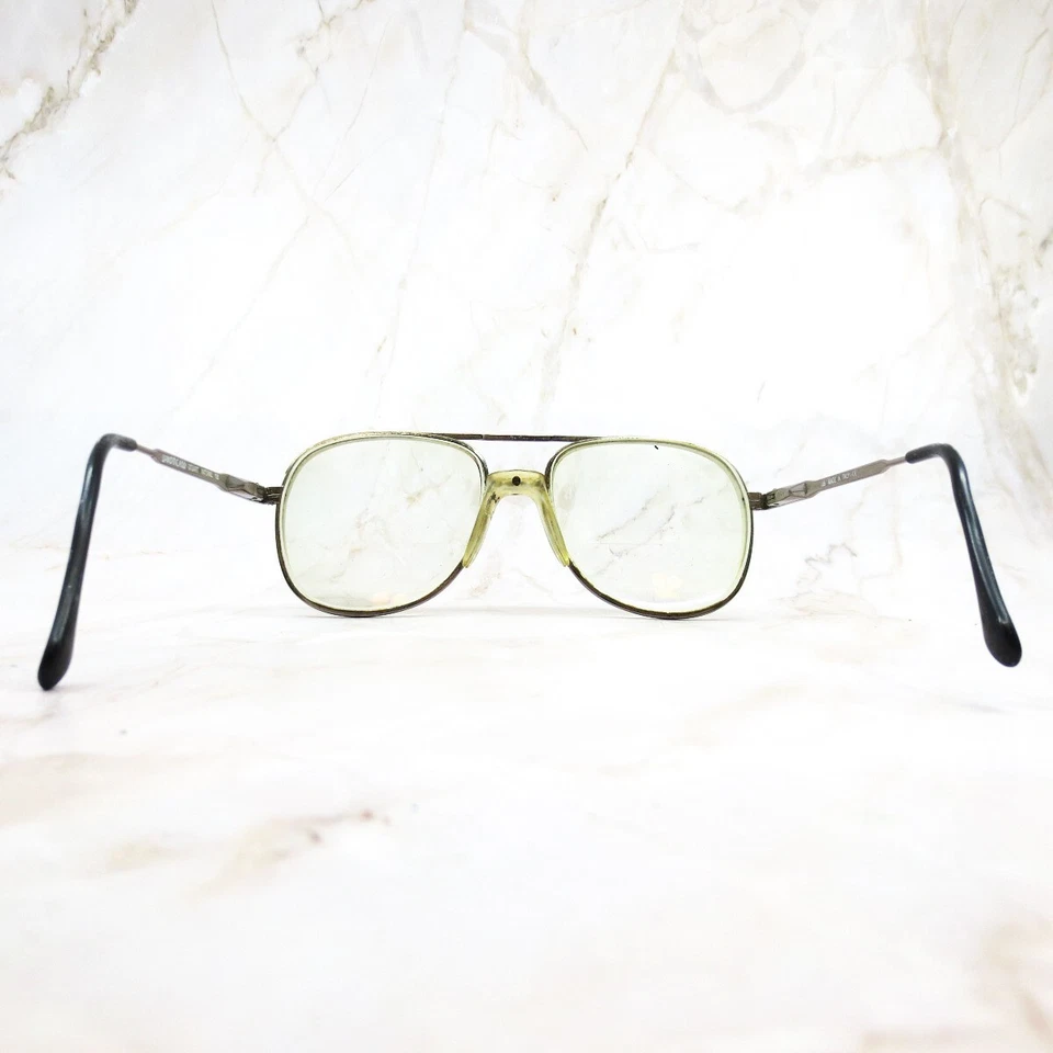 Marco de gafas naturales Luxottica Stuart para hombre Gunmetal borde completo 54-17-135 Foto 4 de 4