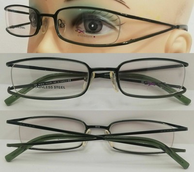 OXYDO NEW unisex optical frame glasses frame glass brille 50-19 green nylor  | eBay