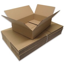18"x12"x4"  Postal Mailing Shallow Cardboard Laptop Storage Single Wall A3 Boxes