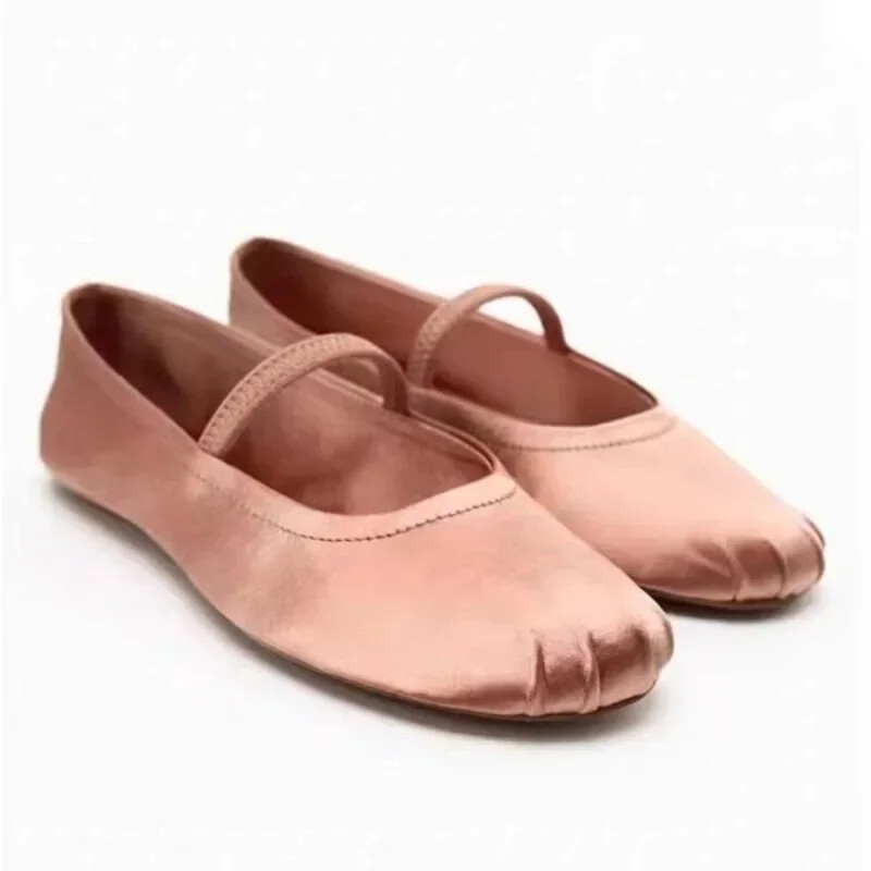 SAOLA Scarpe donna Mary Jane suola morbida casual outdoor seta basse ballerine donna