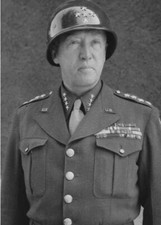 GEORGE S PATTON GLOSSY POSTER PICTURE PHOTO BANNER usa army general 2 wwii 3850