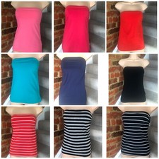 Primark Strapless Boob Tube Bandeau Sleeveless Vest Top BNWT