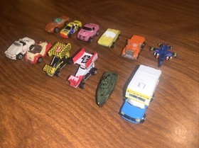 Vintage Lot of 12 Used Micro Machine Cars Galoob Micromachine