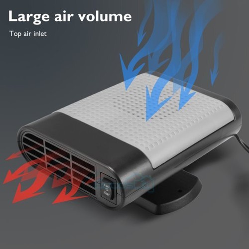Plug In Cigarette Lighter 360° Car Heater DC 12V Heating Fan Defogger Defroster - Picture 52 of 104