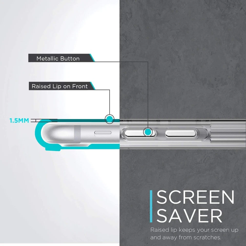 X-Doria Funda Protectora Transparente Policarbonato Compatible con iPhone 7 7S Foto 2 de 4