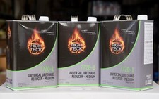 High Teck Universal Medium Urethane Reducer Gallon Auto Paint 3-pack