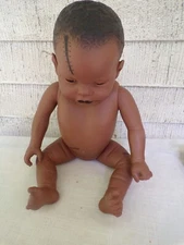 1995 Baby Think It Over Doll African Black Female Girl doll no key