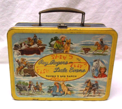 Vintage Roy Rogers and Dale Evans Double R Ranch Lunch Box | eBay