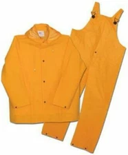 Boss 3PR0300YX Three Piece Rain Suit, 35 Mil, Yellow