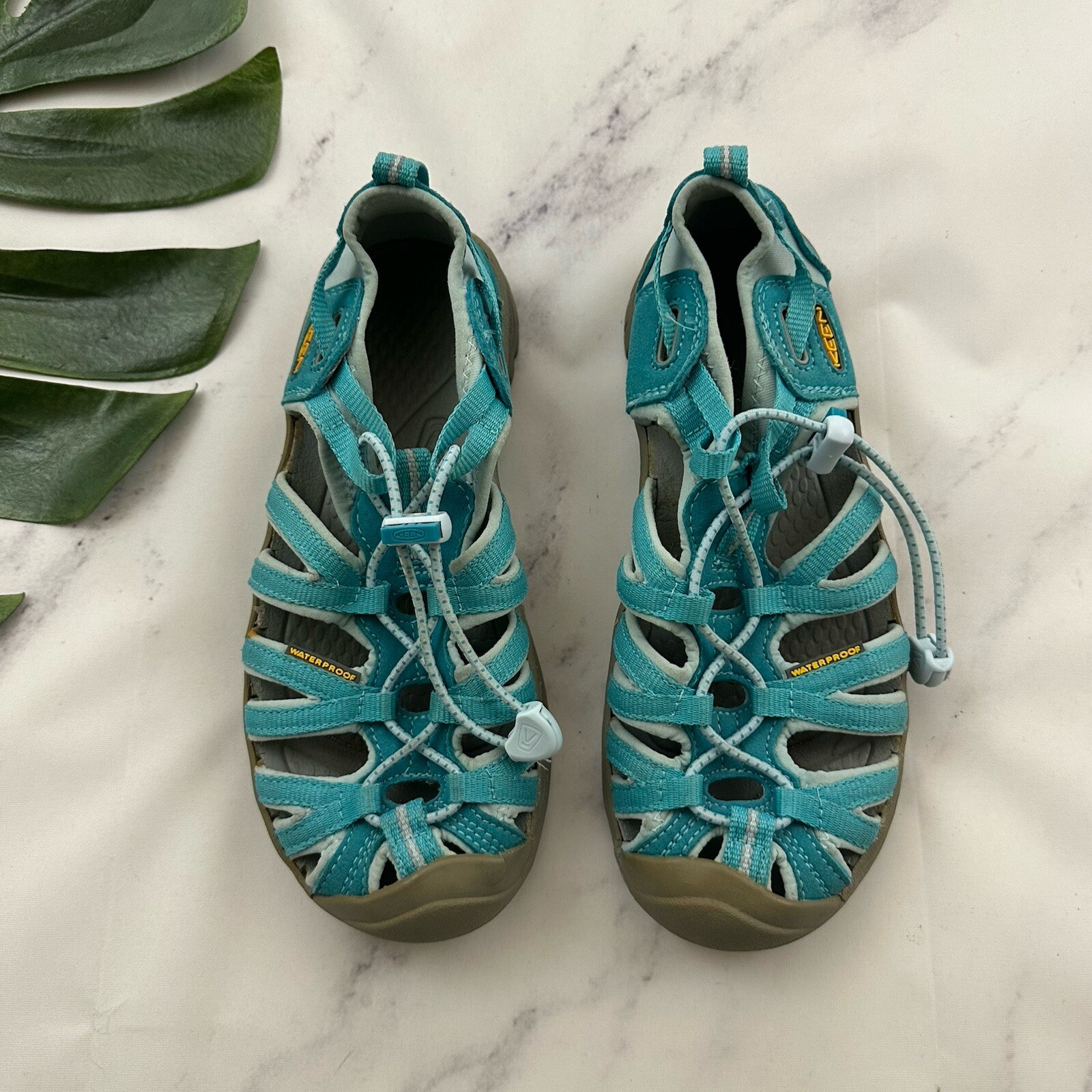 Sandali Keen Newport scarpa acqua giovanile taglia 3 blu chiaro grigio escursionismo