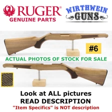 Ruger 10/22 Walnut Altamont Rifle stock for Standard Barrel SNAKESKIN CHECKERING