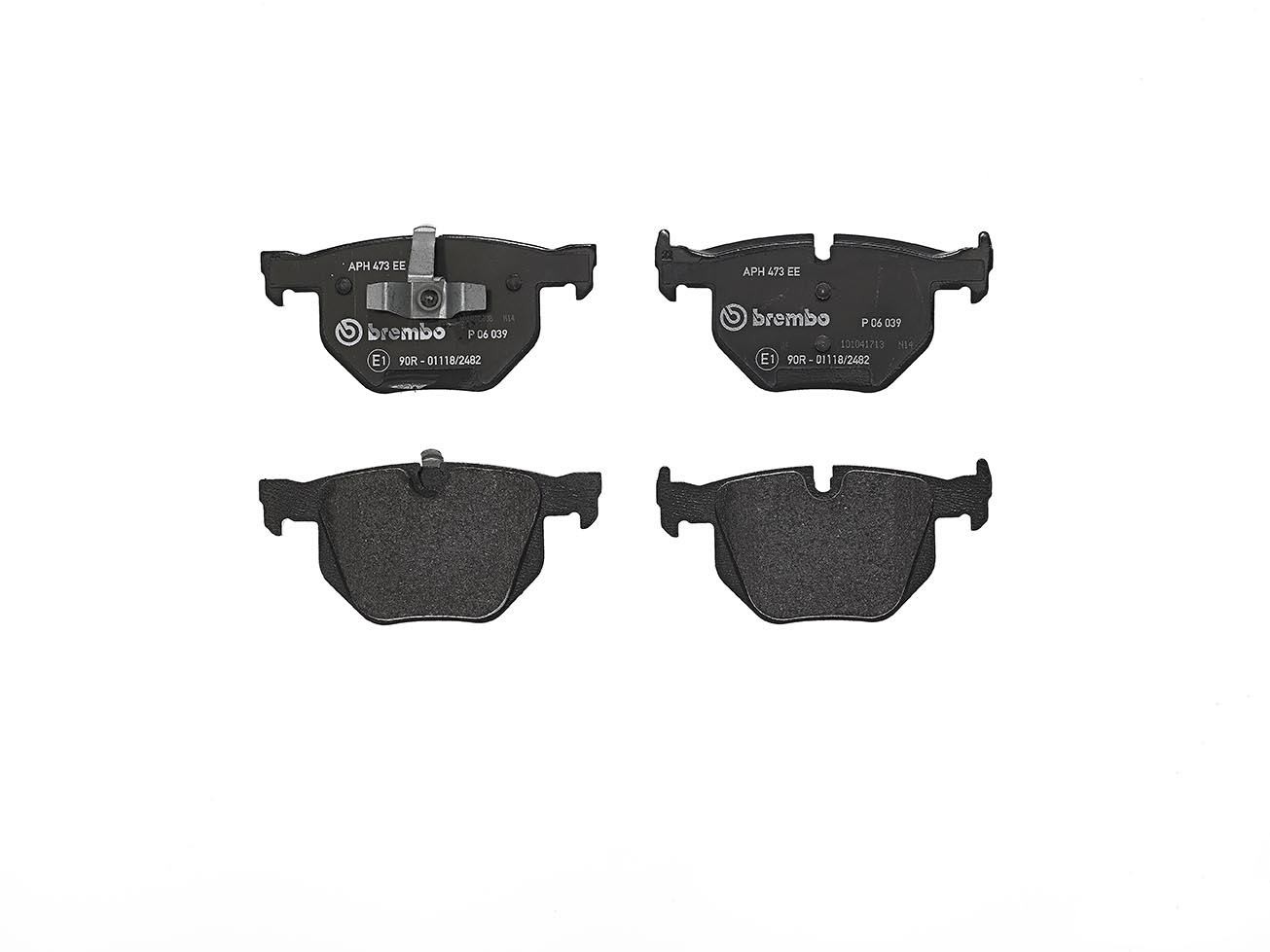BREMBO P 06 039 Brake Pads Set Rear for BMW 3 X1 - Image 23