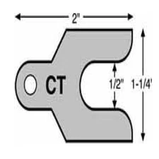 Specialty Products Caster/Camber 1/32" x 1/2" Opening Shims Set of 50 Universal