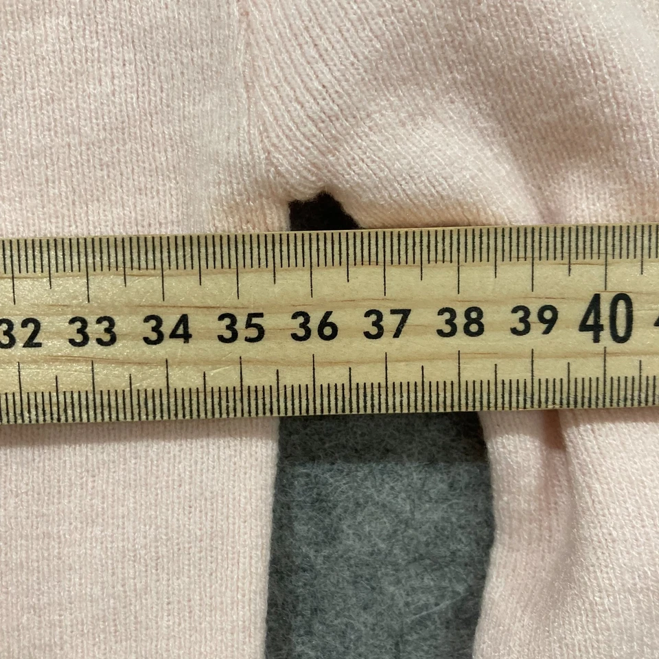 Cotton On Top Womens Size Medium Pink Knit Off Shoulder Long Sleeve Crop 46603 - Image 3 of 4