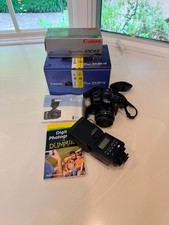 Canon PowerShot SX20 IS 12.1MP Digital Camera w speedlite 430ez, book, 16gb card