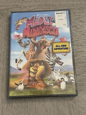 Madly Madagascar (DVD, 2013) NEW