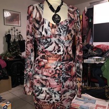 Marciano Guess Mesh Dress Leo Kleid Raff Neu ...