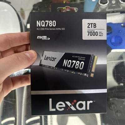 Lexar 2TB NM790 SSD Heatsink PCIe Gen4 NVMe M.2 2280 Gamers (LNM790X002T-RN9NU)