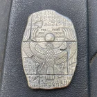 Monarch Precious Metals 3 Troy oz .999 Fine Silver Bar Egyptian Motif