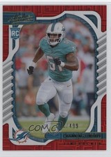 2022 Panini Absolute Rookies Red Squares /499 Channing Tindall #152 05k6
