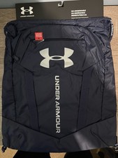 Under Armour L82208 Undeniable Sackpack Drawstring Backpack Navy