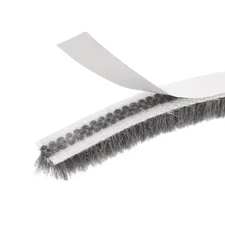 Adhesive Brush Seal Weather Stripping 1/4"x9/32"x32.8ft Door Brush Strip