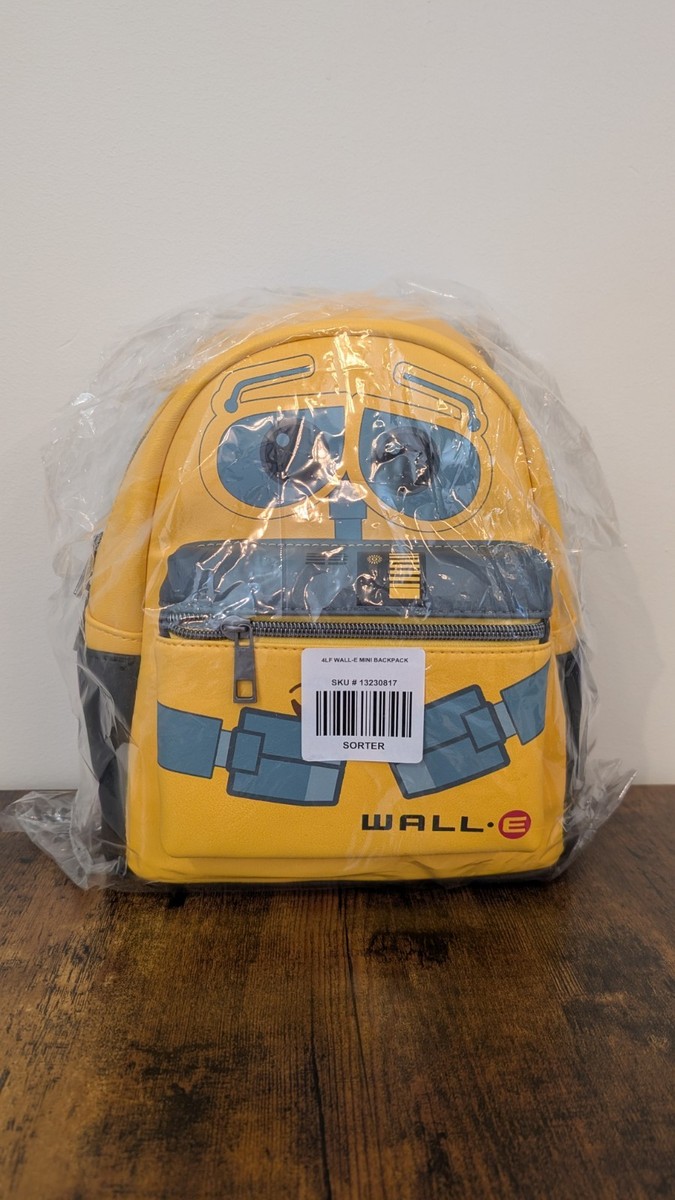 Loungefly WALL·E Gold and Blue Mini Backpack Loungefly Disney Pixar WALL-E And EVE Magnetic Hands Mini  main image 2