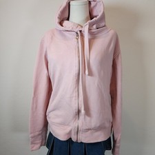 Zella Zip Up Hoodie Sweatshirt Athletic Activewear Pastel Pink Casual 1X
