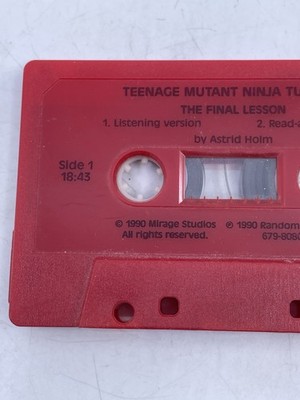 Cassette Teenaged Mutant Ninja Turtles The First Battle & The