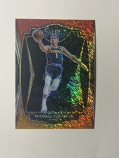 2020-21 Panini Select Michael Porter Jr #106 Premier Level Orange Flash Prizm