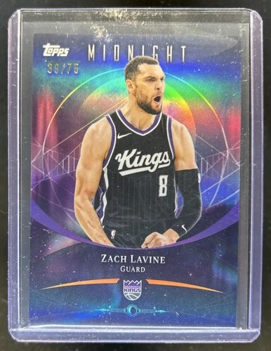 2025-26 Topps Midnight Zach Lavine Dusk #/75 Kings