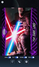 Topps Star Wars Card Trader 2026 Maul - Shadow Lord Episodio 10 Púrpura Raro
