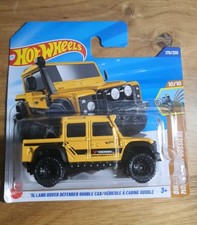 HotWheels 15 Land Rover Defender Double Cab Truck Yellow Dirt 10/10 179/250 2025