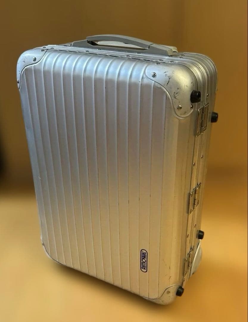Rimowa Topas 32L Silver 2-wheels Carry Case Suitcase 929.52 | eBay