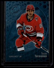 2022-23 SkyBox Metal Universe #13 Teuvo Teravainen Spectrum FX Blue