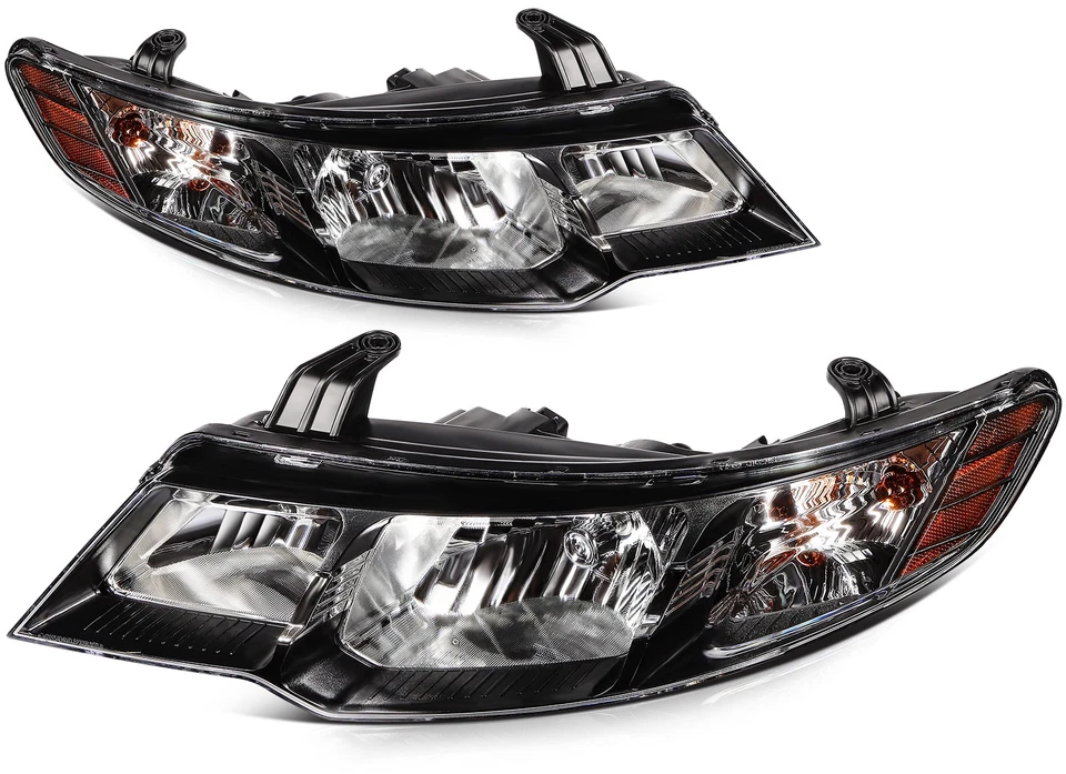 Headlamp For 2010-2013 Kia Forte Forte Koup Clear Lens Headlights Assembly Pair - Image 2 of 4