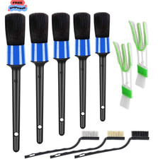 Hmpll 10pcs Detailing Brush Set Multi-purpose Car Detailing Brushes For Clea... Hmpll 10pcs Detailing Brush Set Multi-purpose Car Detailing Brushes For Clea...