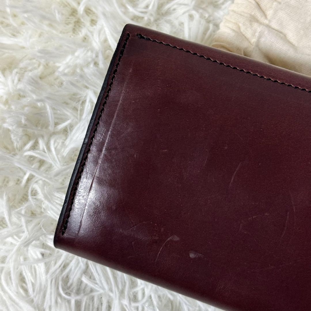 Jet Stock Cobra Buckle Wallet Long Brown Horween Leather | eBay