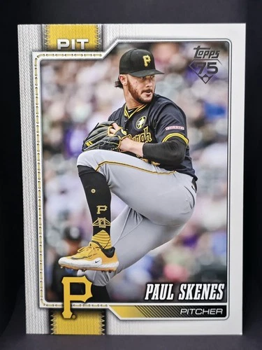 2026 Topps Series 1- Paul Skenes Oversize Jumbo #OTC-10 Pirates