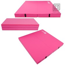 Gymnastics Mat 4'x4'x4" Folding Panel Fitness Yoga Stretching Workout Tumble Mat