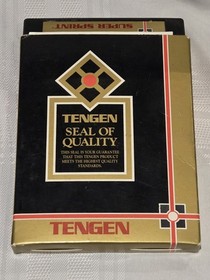 Super Sprint NES Nintendo Entertainment System with Manual Outer Box Tengen