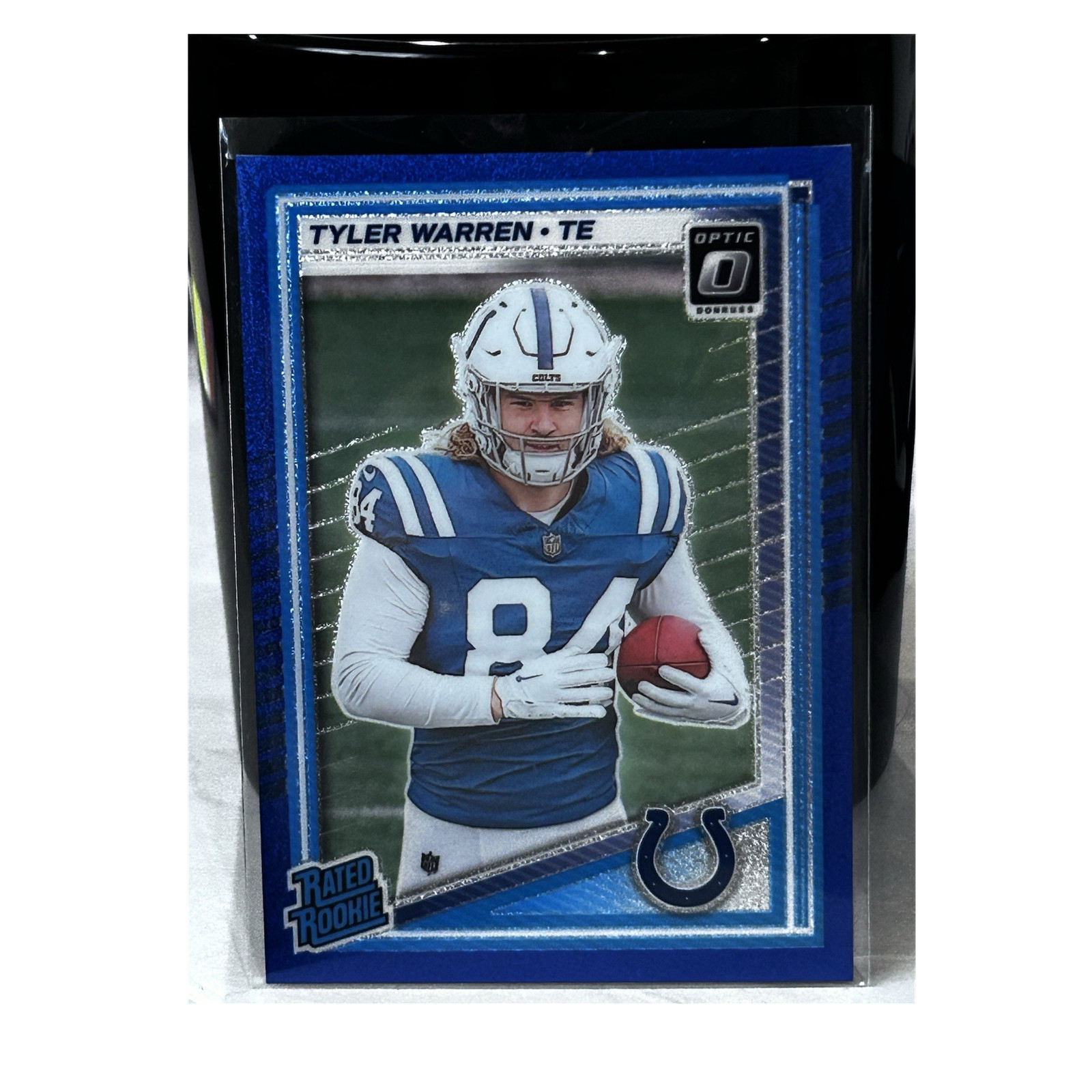 2025 Donruss Optic Rated Rookie Blue Glitter SSP Tyler Warren #234 Color Match🔥